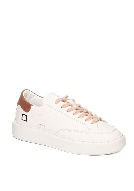 sneaker sfera bianco/phard D.A.T.E. | SFERA DSTRIPE-WHT/PHARD